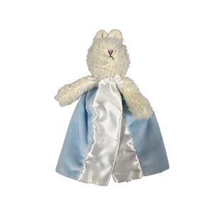 FIRST FRIENDS Plush Bunny Lovey Baby Security Blanket Soft Satin Cape Toy